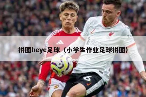 拼图heye足球（小学生作业足球拼图）