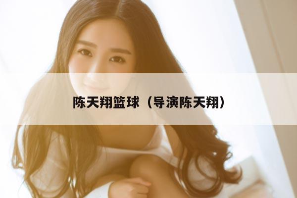 陈天翔篮球(导演陈天翔)